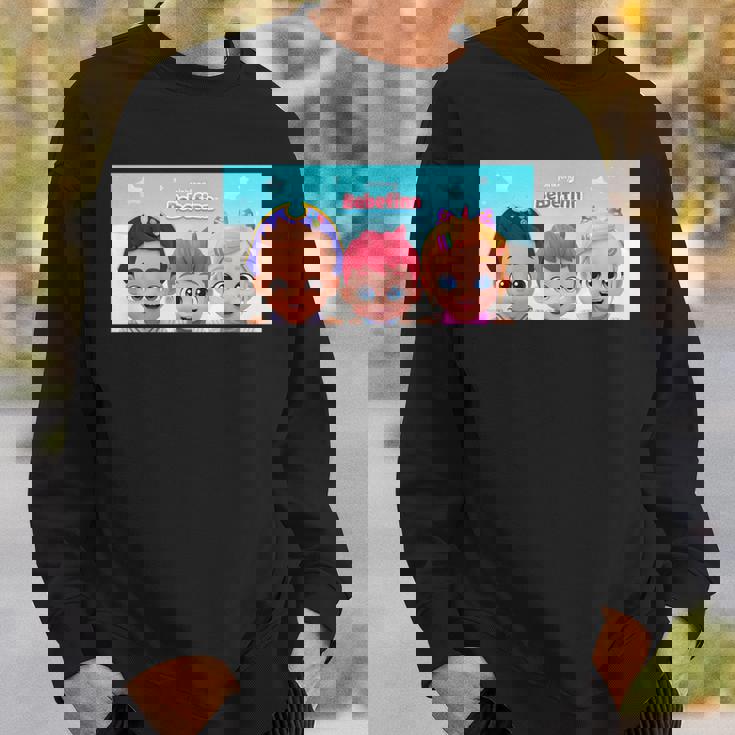 ベベフィクンででししし・良し・キッメンズ・ネガーマンズ スウェットシャツ 彼への贈り物