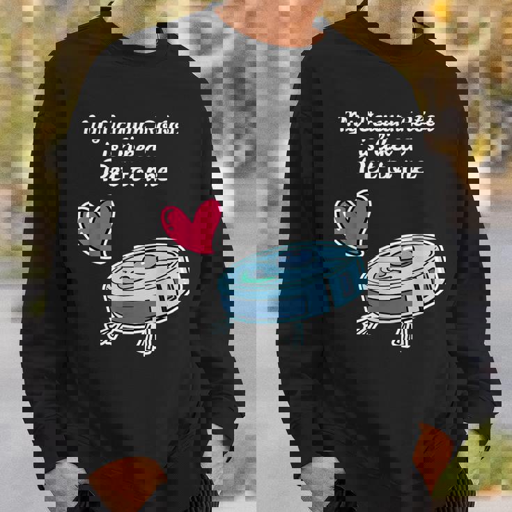 ペットのように ロボット掃除機 ロボット掃除機 スウェットシャツ 彼への贈り物