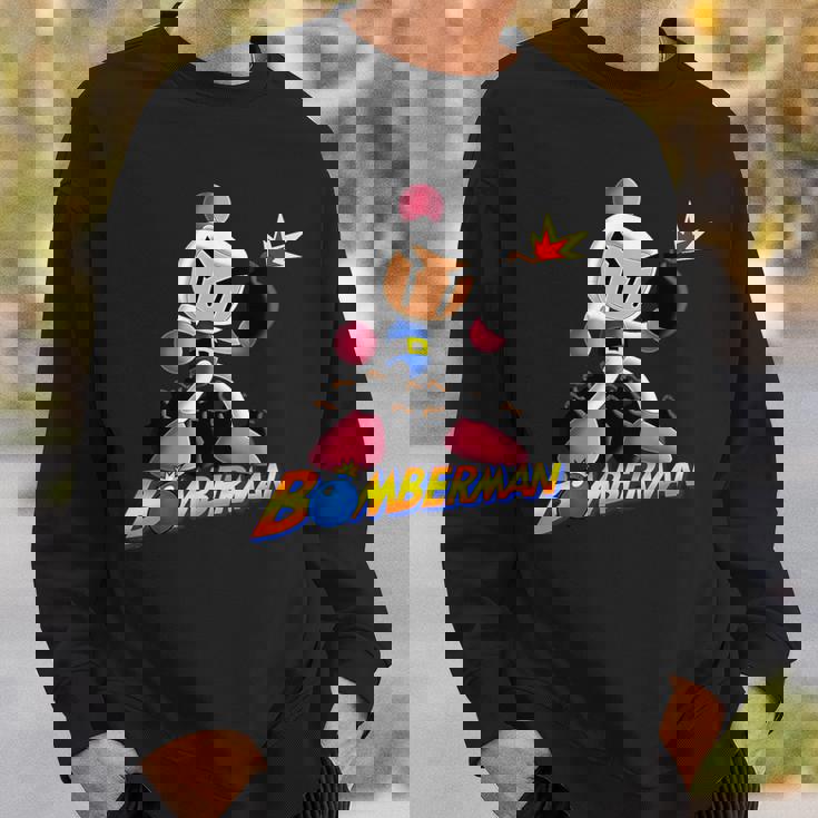 ボンバーマン 爆撃 爆破 レトロ ゲーマー ノスタルジア クラシック スウェットシャツ 彼への贈り物