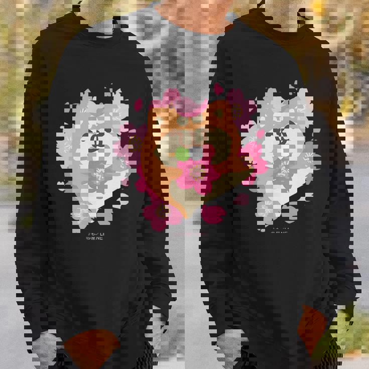 ボンレス犬とボンレス猫 桜 ボンレス犬 スウェットシャツ 彼への贈り物