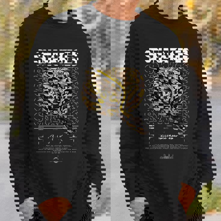 ボールパイソン ストリートウェア レプタイル キーパー 長袖tシャツ スウェットシャツ 彼への贈り物