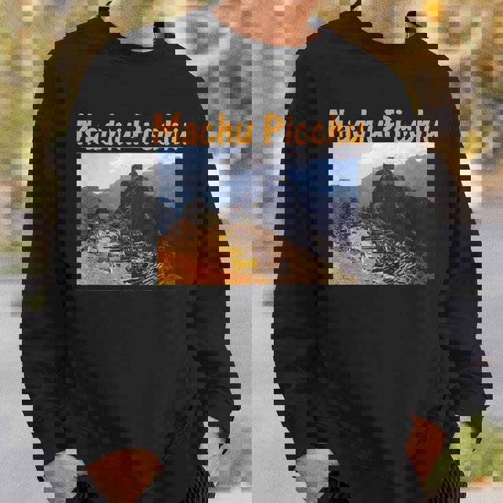 マチュピチュペルー遺跡 日の出 スウェットシャツ 彼への贈り物