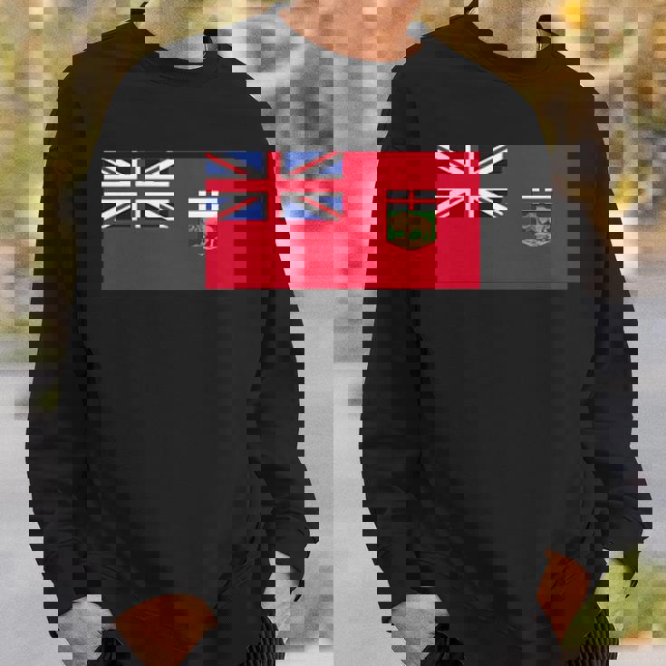 マニトバ州 紋章 カナダ国旗 ウィニペグ スウェットシャツ 彼への贈り物