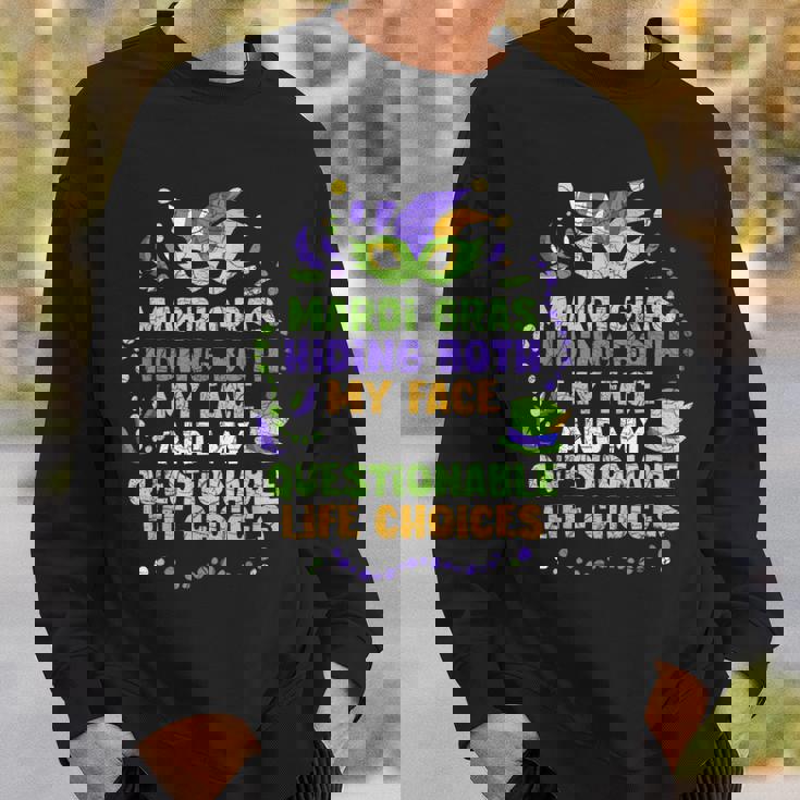 マルディグラ 仮面舞踏会 スウェットシャツ 彼への贈り物