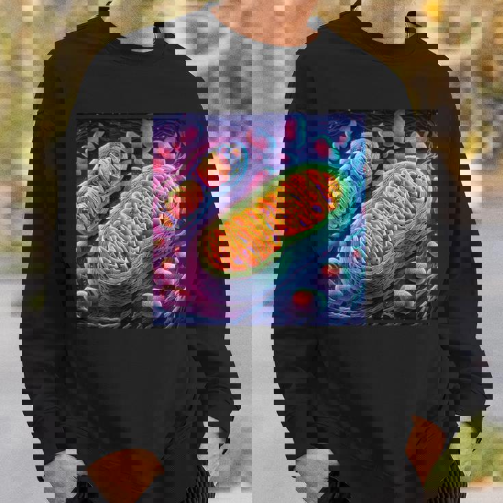 ミトコンドリア 細胞生物学 エネルギー Atp スウェットシャツ 彼への贈り物