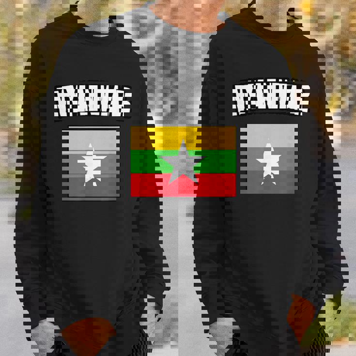 ミャンマー スウェットシャツ 彼への贈り物