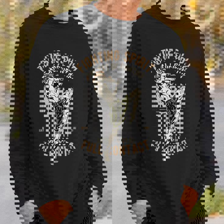 ムエタイ タイボクシング ファイティングスピリット スウェットシャツ 彼への贈り物