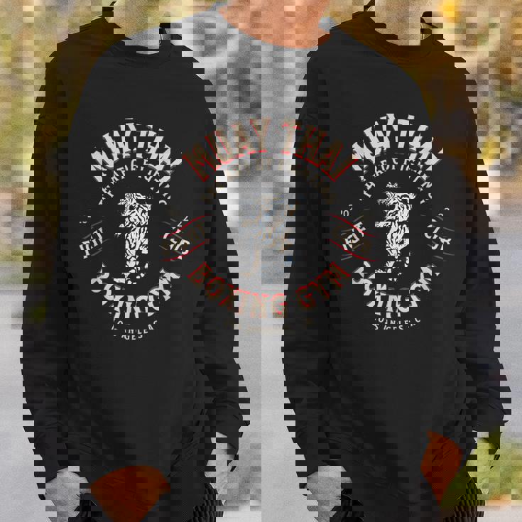 ムエタイ ボクシングジム スウェットシャツ 彼への贈り物