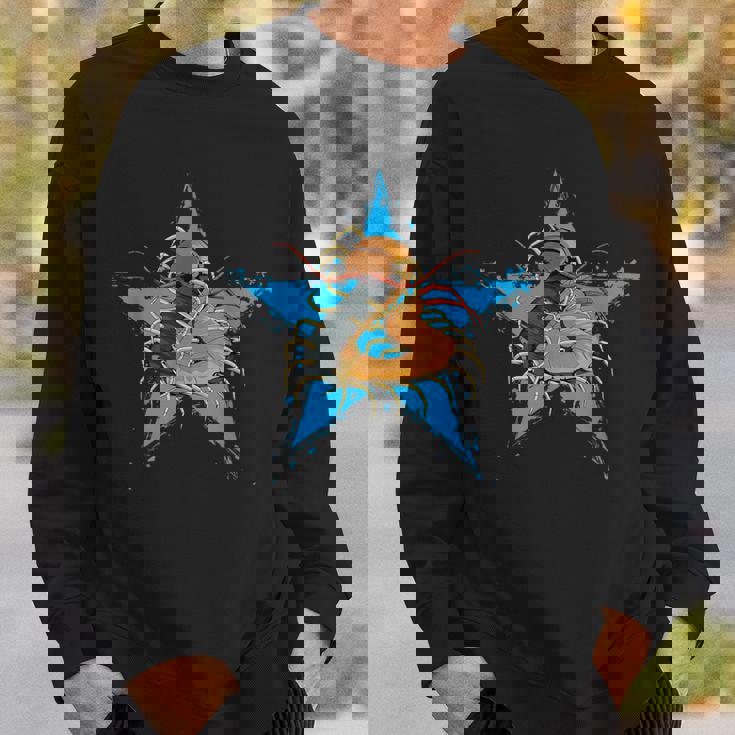 ムカデ スターデザイン ムカデ 恋人 ムカデ スウェットシャツ 彼への贈り物