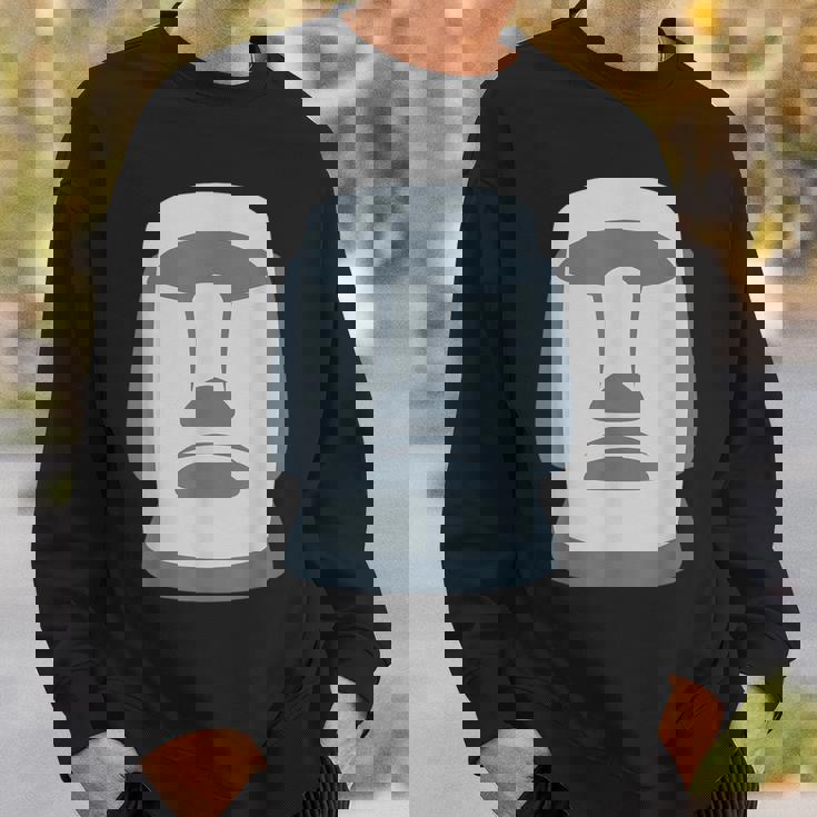 モアイ スウェットシャツ 彼への贈り物