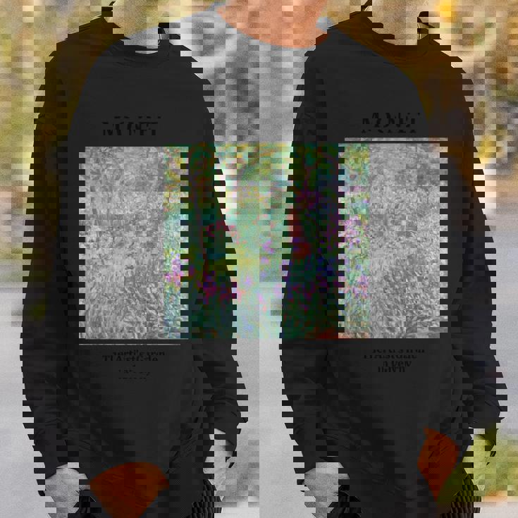 モネギヴェルニーのアリストの庭 スウェットシャツ 彼への贈り物