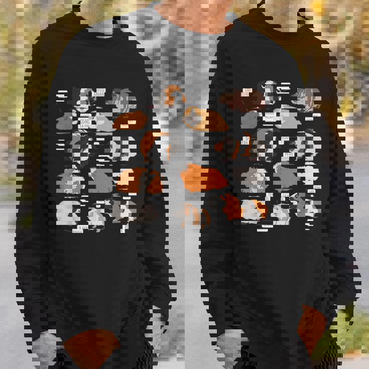 モルモット犬種シャツ スウェットシャツ 彼への贈り物