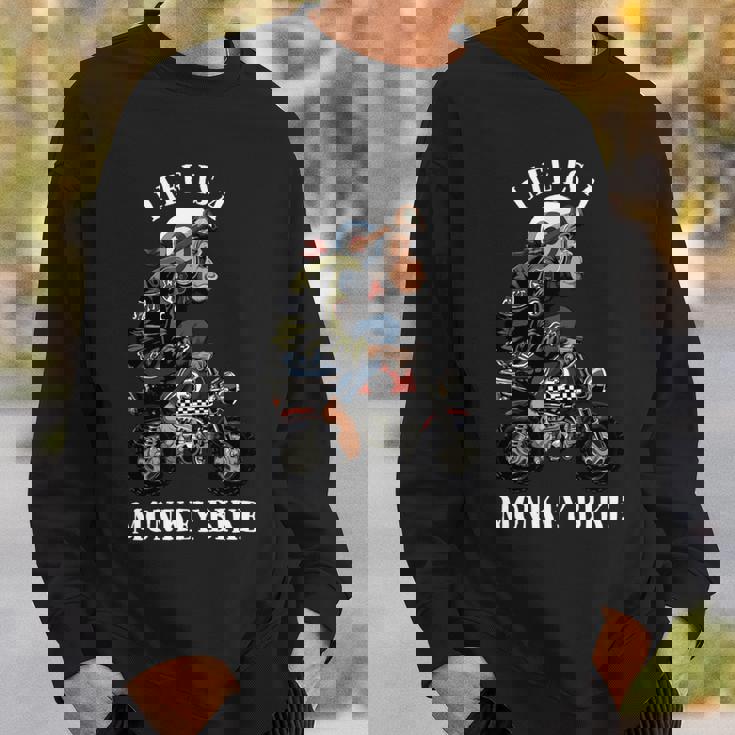 モンキーバイク 長袖tシャツ スウェットシャツ 彼への贈り物