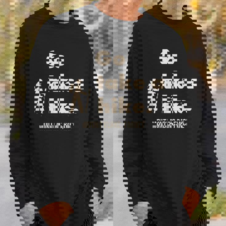 モンブランフランスgo Take A Hike レトロ スウェットシャツ 彼への贈り物