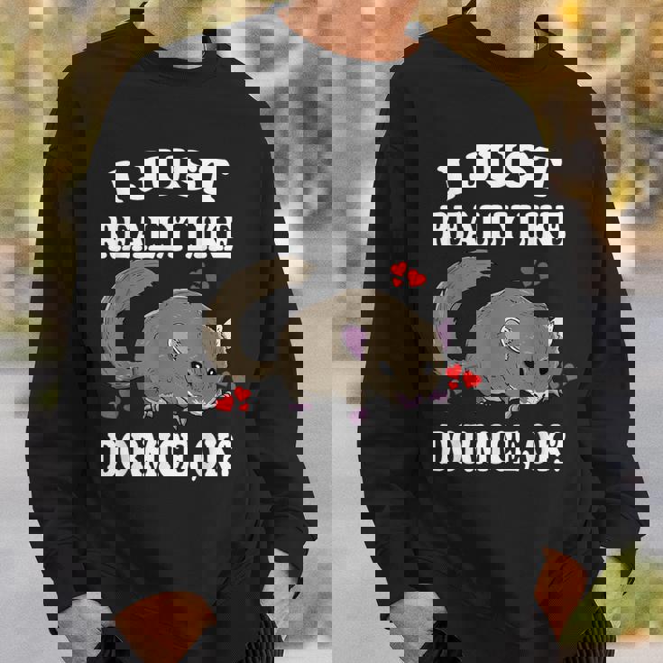 ヤマネのヤマネペットが本当に好き スウェットシャツ 彼への贈り物