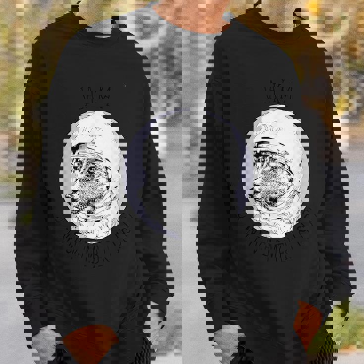 ライカ 宇宙犬 ソ連 スウェットシャツ 彼への贈り物