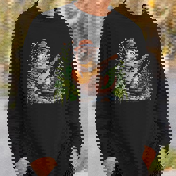 ラッコ グッズ 遊ぶ ビンゴ カワウソ スタッフ ヴィンテージ ラッコ スウェットシャツ 彼への贈り物