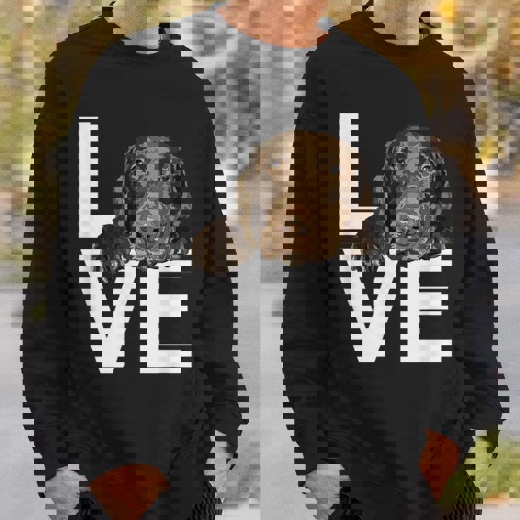 ラブラドールラブチョコレートラボラバー スウェットシャツ 彼への贈り物