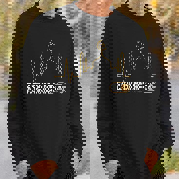 ラマダンカリーム断食モード断食イスラム教徒 スウェットシャツ 彼への贈り物