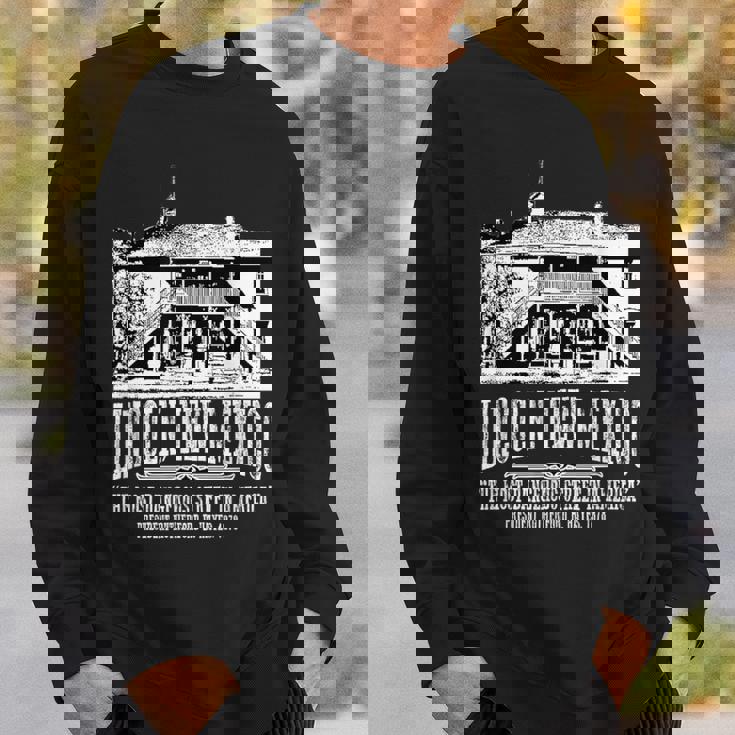 リンカーンニューメキシコ旧裁判所ビリー・ザ・キッド・エスケープス スウェットシャツ 彼への贈り物