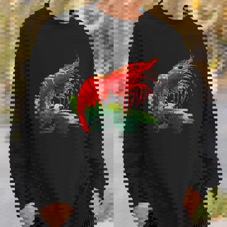 レッドチェリー シュリンプ ブリーダー ネオカラディナ 淡水水槽 スウェットシャツ 彼への贈り物