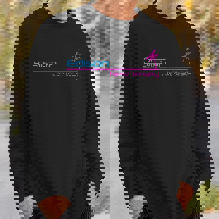 レトロ エジソン ニュージャージー スウェットシャツ 彼への贈り物