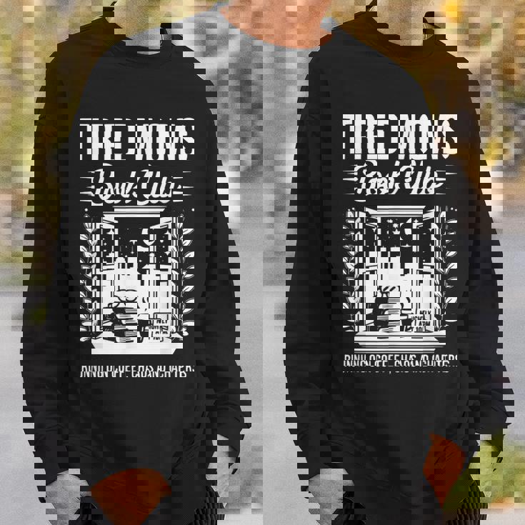 レトロ 疲れたママ ブッククラブ 本っぽい Booktrovert スウェットシャツ 彼への贈り物