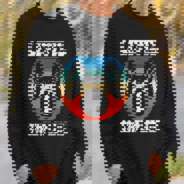 レベル1 結婚1周年記念ギフト 彼への完全ギフト スウェットシャツ 彼への贈り物