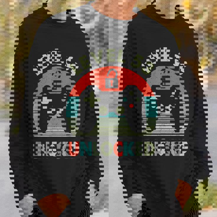 レベル53アンロック レトロヴィンテージゲーム53歳の誕生日ゲーマー スウェットシャツ 彼への贈り物