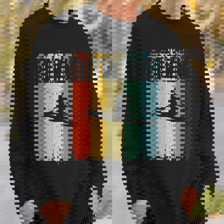 ロウイングスポーツ。レトロビンテージ。Rowing Crew（ローイングクルー スウェットシャツ 彼への贈り物