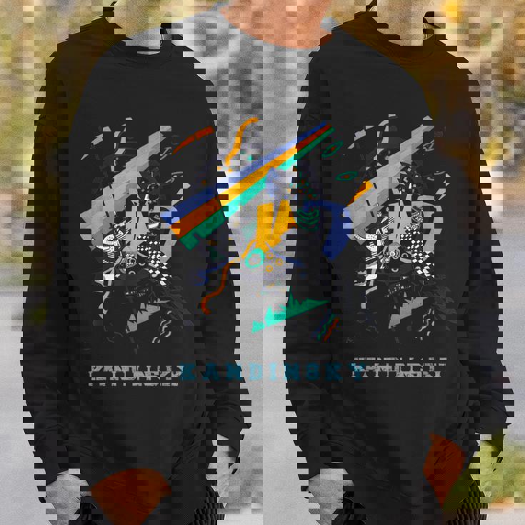 ワシリー・カンディンスキー抽象アートスモールワールドiv スウェットシャツ 彼への贈り物