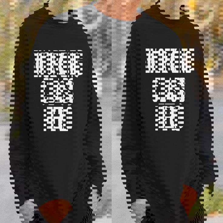 ワーキングクラスヒーロー 長袖tシャツ スウェットシャツ 彼への贈り物