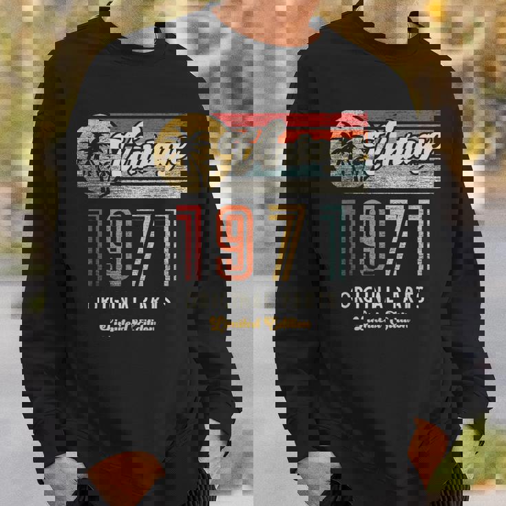 ヴィンテージ 1971 オリジナルパーツ パームス 55歳の誕生日 スウェットシャツ 彼への贈り物