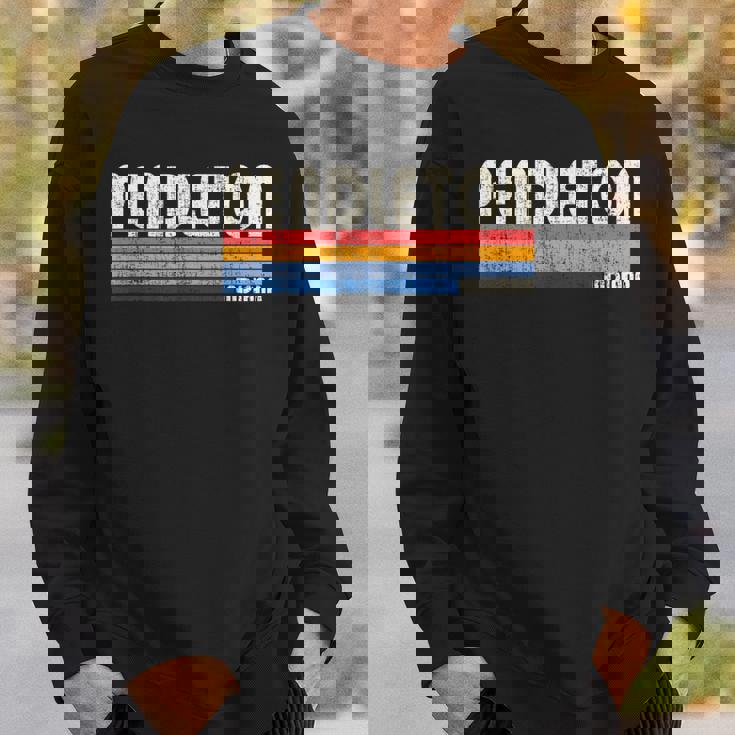 ヴィンテージ レトロ 70年代 80年代スタイル 故郷 ペンドルトン インディアナ州 スウェットシャツ 彼への贈り物