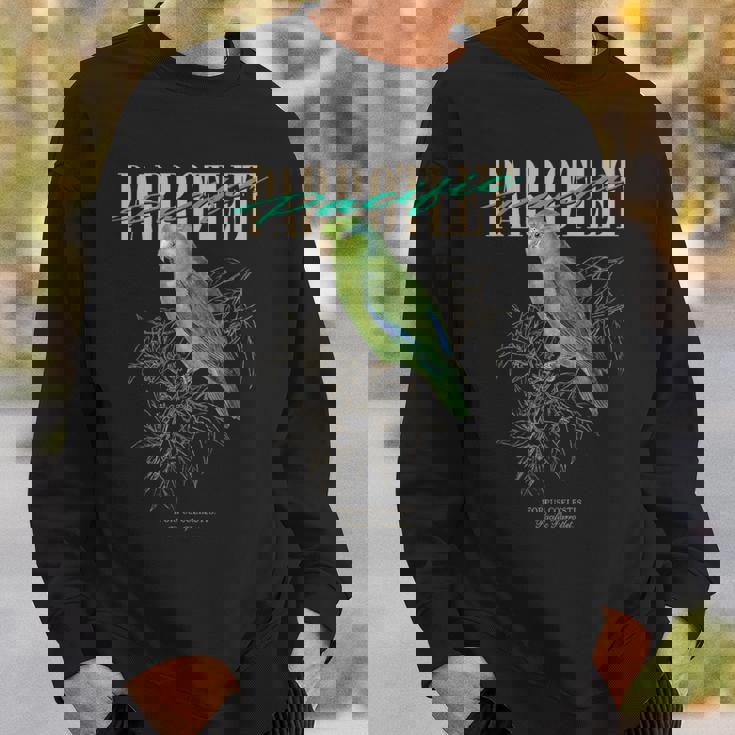 ヴィンテージ 太平洋オウム バードウォッチング 自然 愛 鳥 スウェットシャツ 彼への贈り物