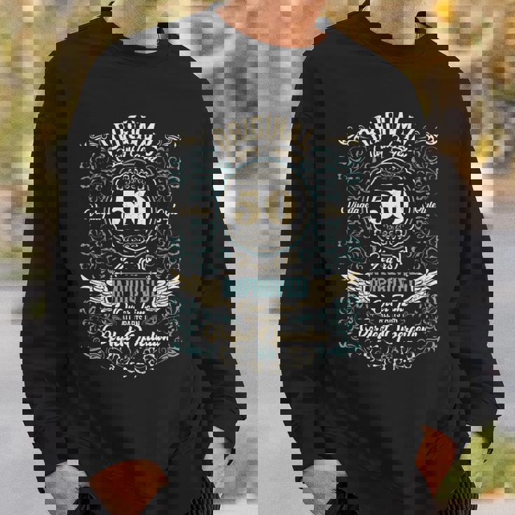 ヴィンテージ50歳の誕生日のお祝いオリジナルリビングレジェンド 長袖tシャツ スウェットシャツ 彼への贈り物