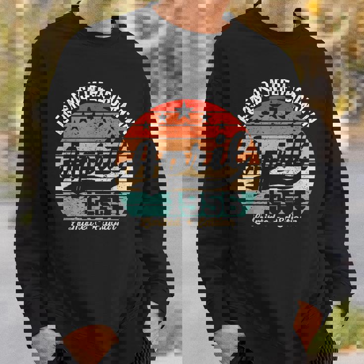 ヴィンテージ70歳の誕生日の伝説は1956年4月に誕生しました。 スウェットシャツ 彼への贈り物