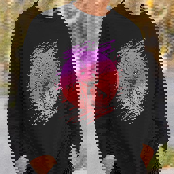 ヴィンテージアホロートルメンズレディースキッズ スウェットシャツ 彼への贈り物