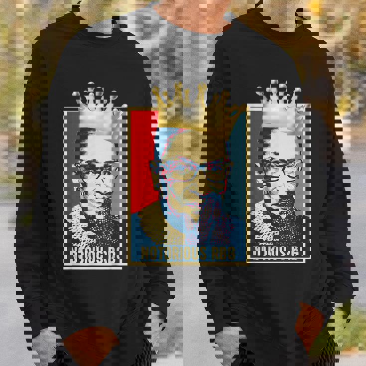 ヴィンテージ・ノトーリアス Rbg-ルース・ベイダー・ギンズバーグ・コート スウェットシャツ 彼への贈り物