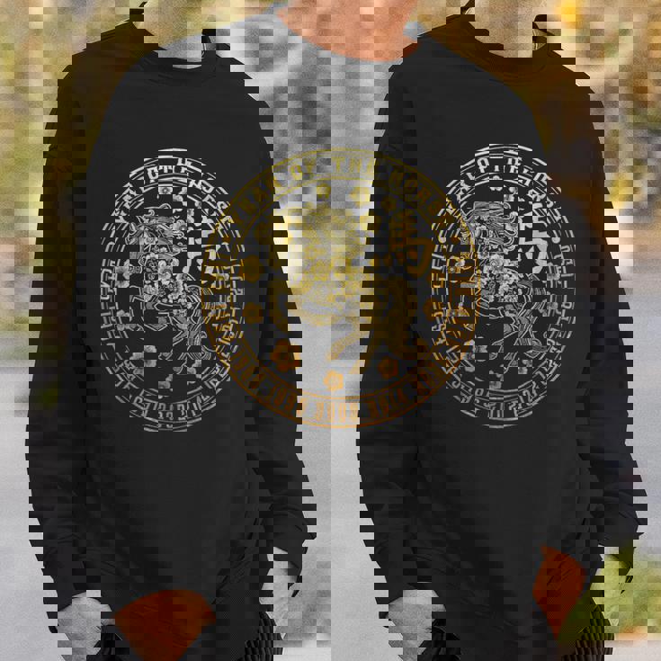 ヴィンテージ旧正月2026年午年干支 スウェットシャツ 彼への贈り物