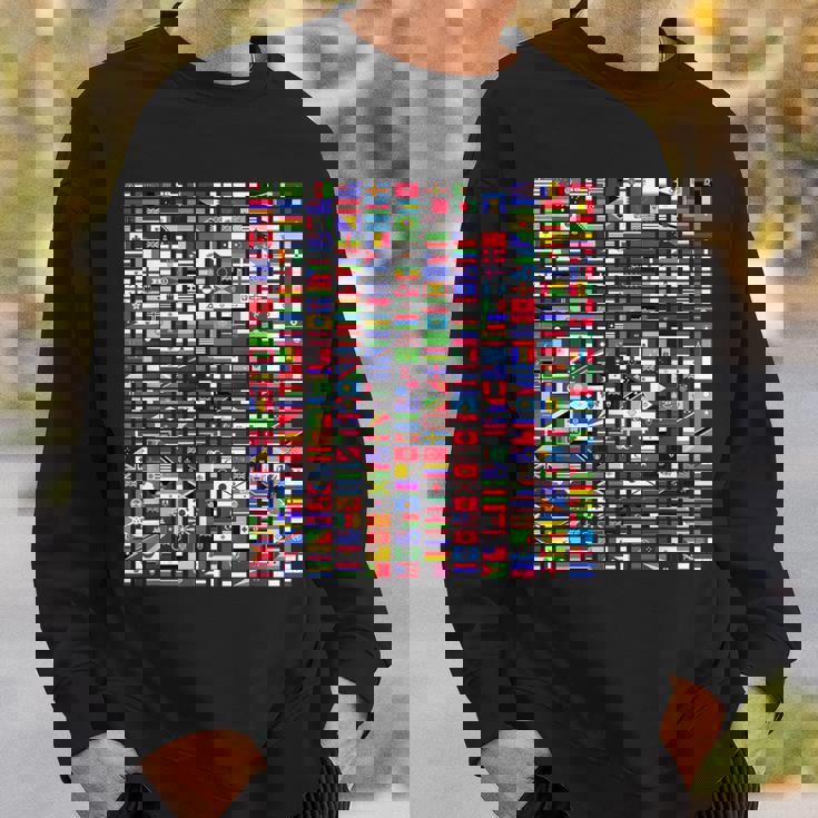 世界の国旗国際287 スウェットシャツ 彼への贈り物