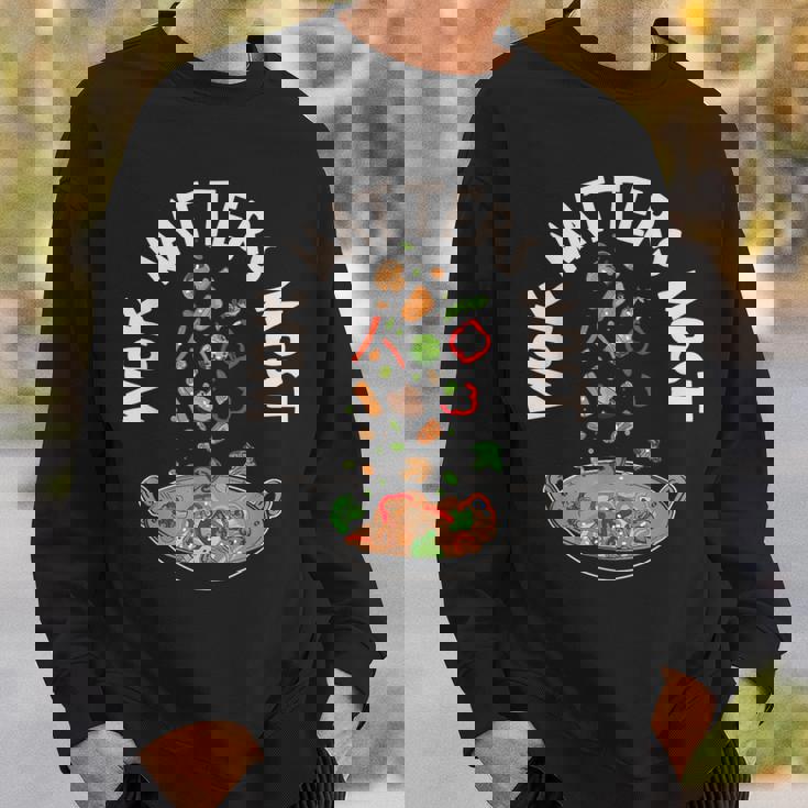 中華料理 アジアン 中華鍋 料理 食通 食品 ステートメント スウェットシャツ 彼への贈り物