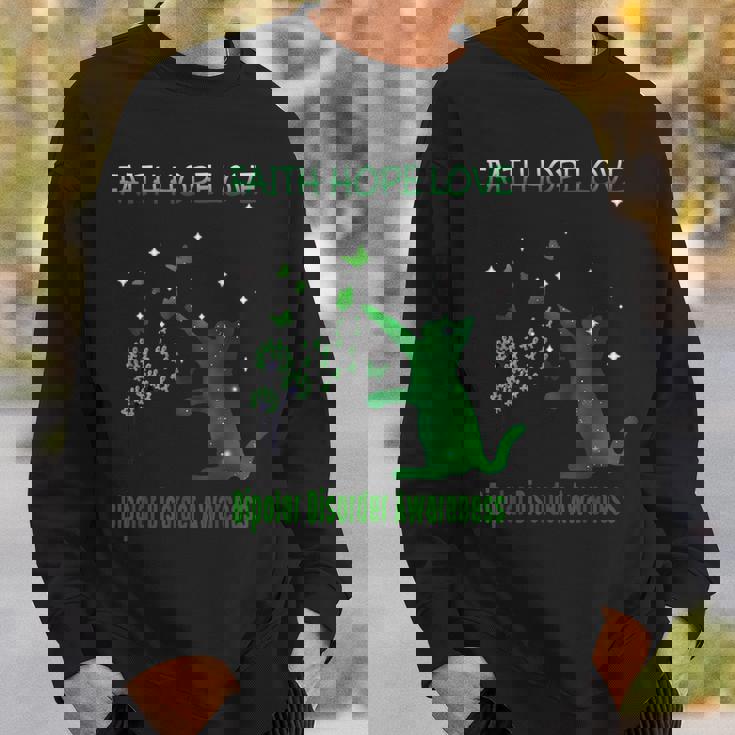 信仰希望愛双極性障害認識 スウェットシャツ 彼への贈り物