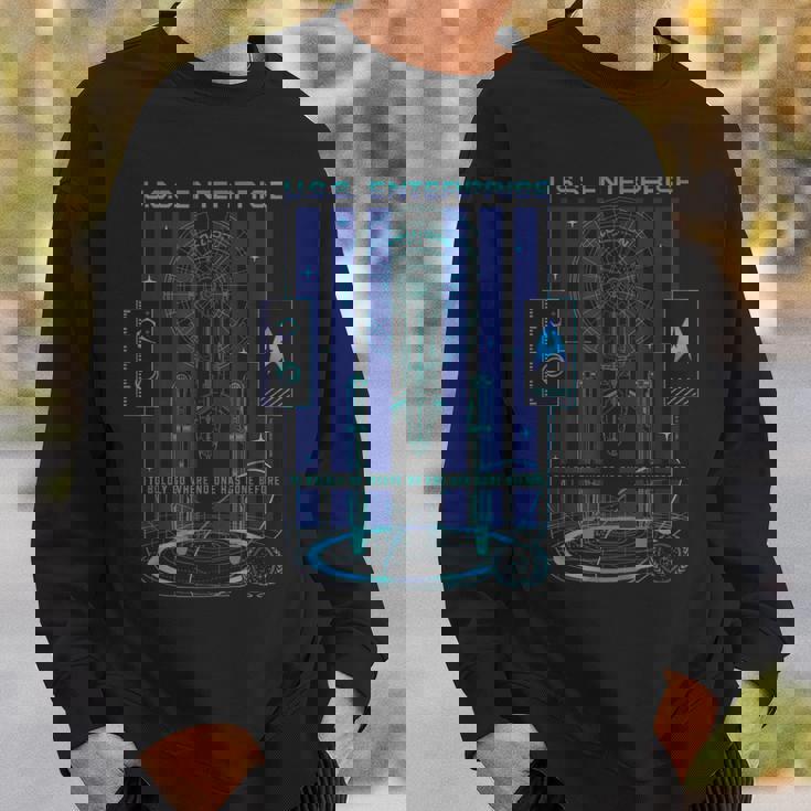 公式スタートレック UsSエンタープライズ スウェットシャツ 彼への贈り物