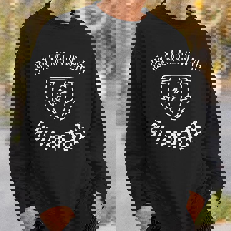 共和党のドナルド・トランプ 本物の男性がおむつを着用 スウェットシャツ 彼への贈り物