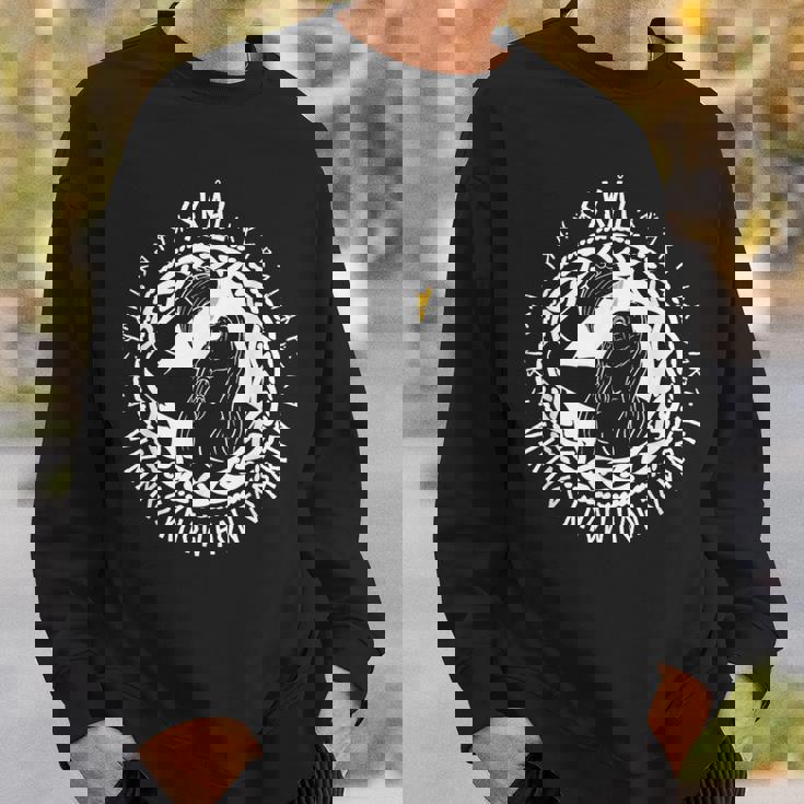 北欧神話 ヴァルハラ オーディン スコール ヴァイキング スウェットシャツ 彼への贈り物