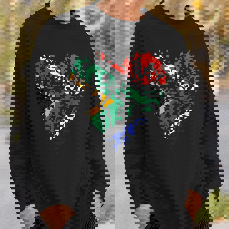 南アフリカ ラグビー ラブハート 南アフリカ ラグビーファン スウェットシャツ 彼への贈り物