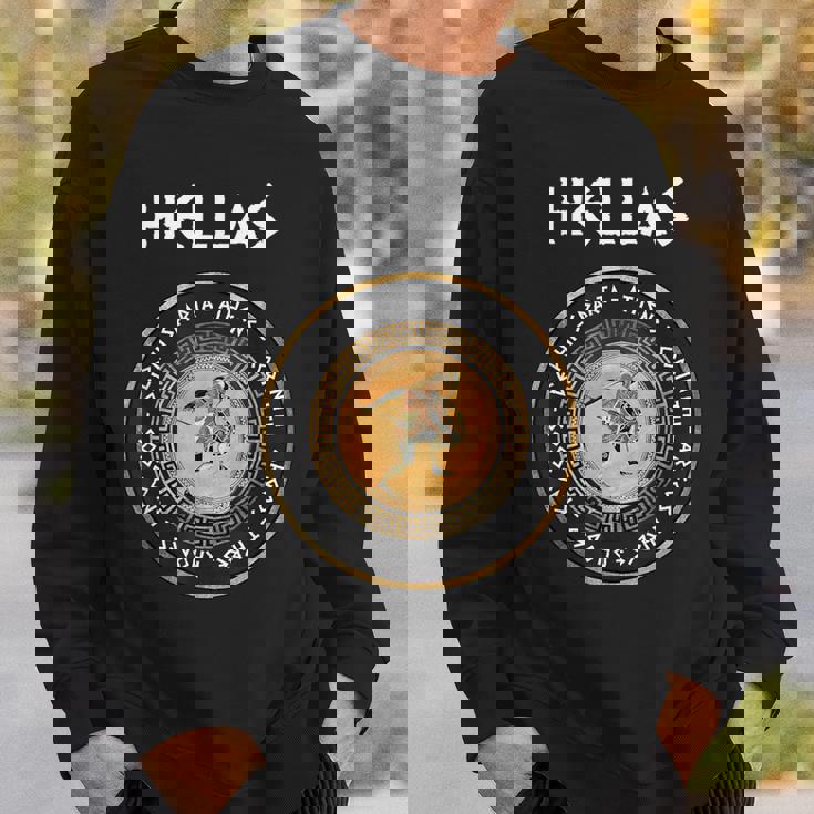 古代ギリシャの都市 スパルタ アテネ テーベ ギリシャ重装歩兵 スウェットシャツ 彼への贈り物