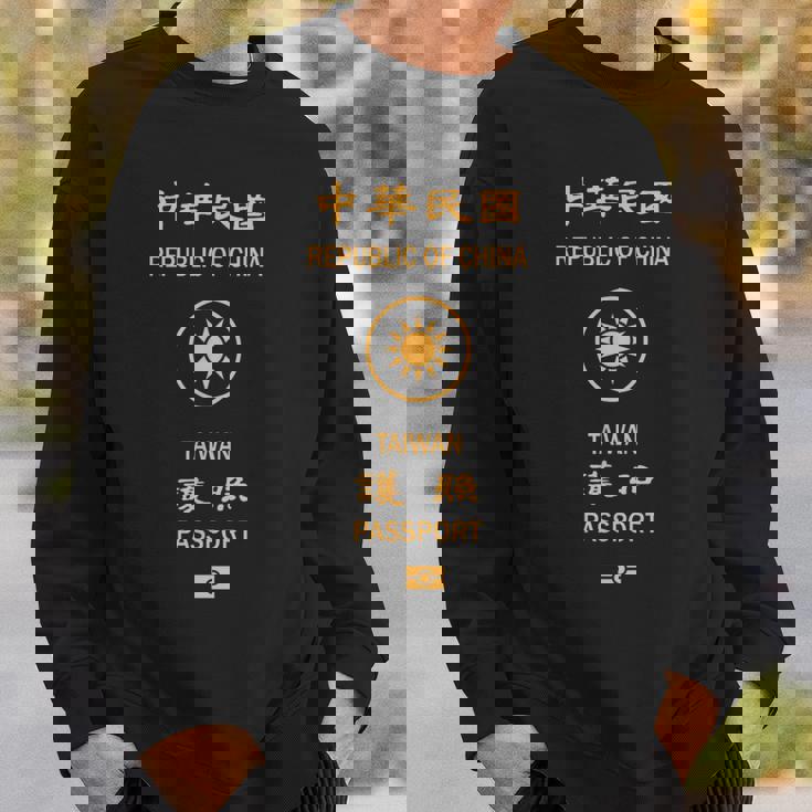 台湾、台湾の旗、台湾のパスポート、台湾の旗。 スウェットシャツ 彼への贈り物