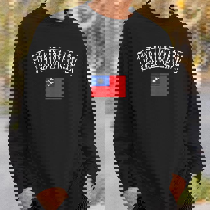 台湾国旗 ヴィンテージ アンティーク調 レトロ ヘリテージデザイン スウェットシャツ 彼への贈り物